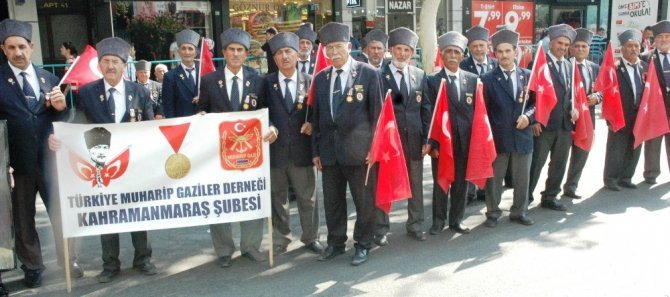 Kahramanmaraş’ta 30 Ağustos Zafer Bayramı kutlandı