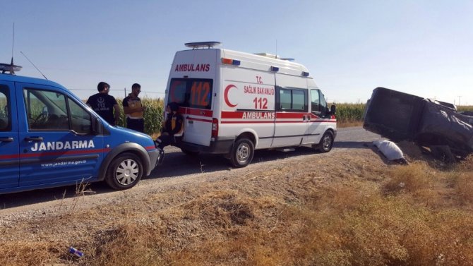 Aksaray’da trafik kazası: 1 ölü, 1 yaralı