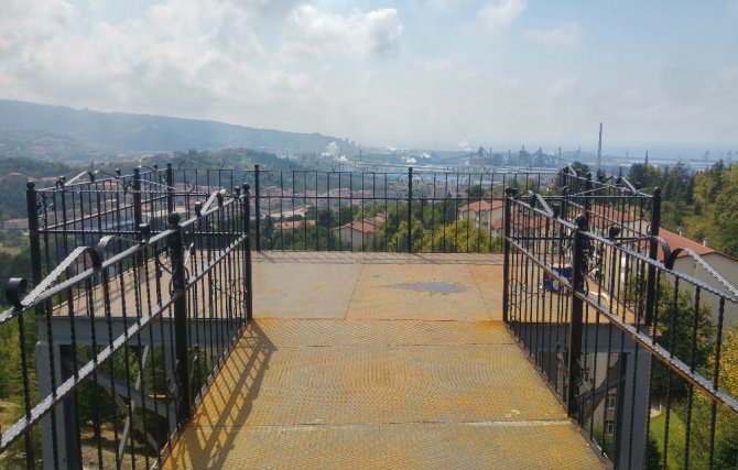 Kdz. Ereğli seyir terasından kuş bakışı görülebilecek