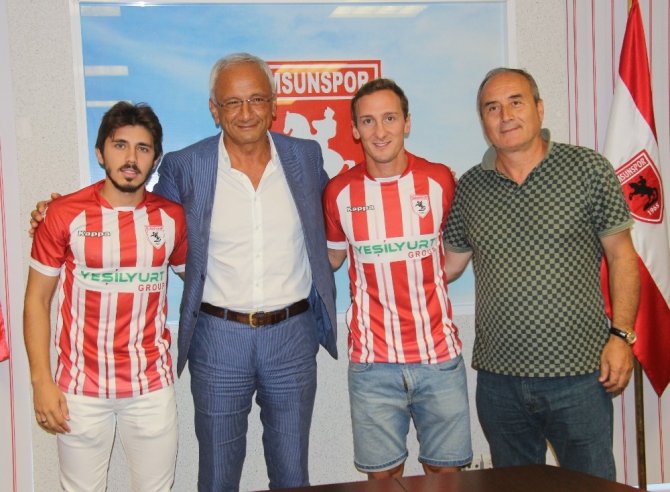 Ahmet Cebe ve Ömer Kandemir, Samsunspor’da