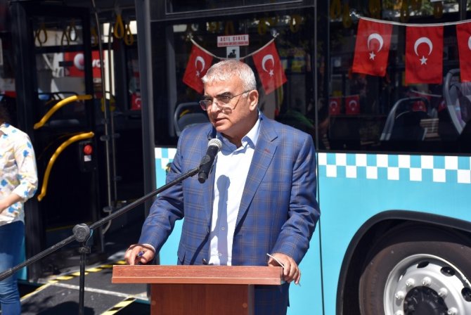 Tekirdağ Büyükşehir Belediyesinden Çorlu’ya 10 yeni otobüs