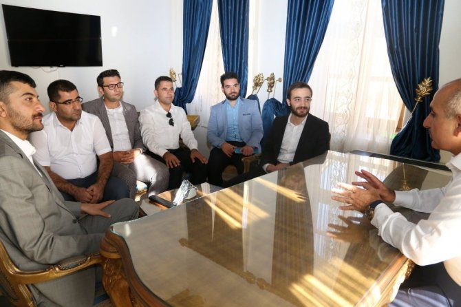 TÜGVA Yönetim kurulu Kara’ya çalışmaları anlattı