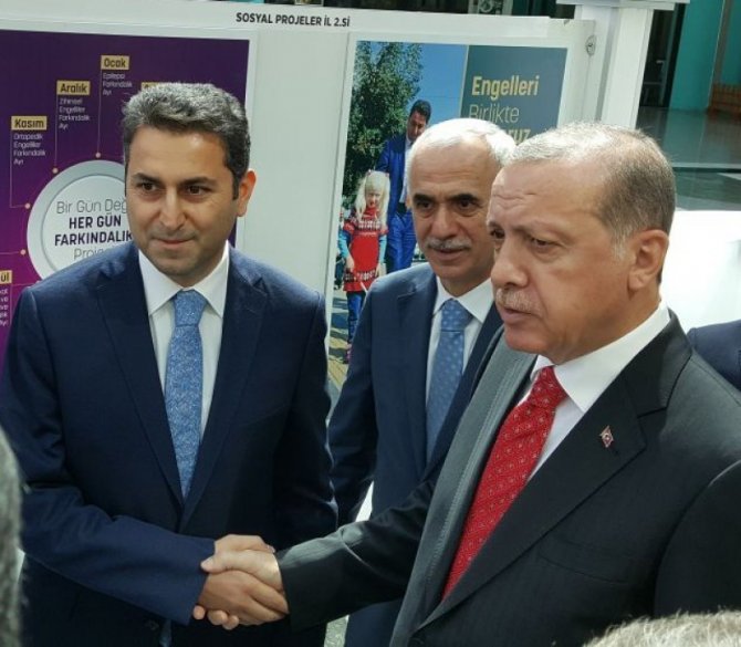 Cumhurbaşkanı Erdoğan’dan Başkan Eroğlu’na Türkiye ikinciliği ödülü