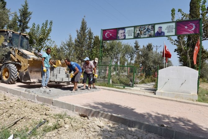 Küçükoba Mezarlığı genişletildi