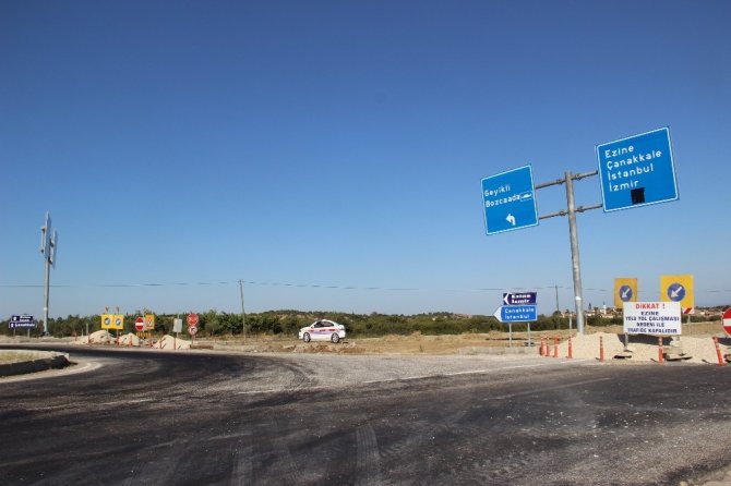 "Eyvah Eyvah" filminin çekildiği Geyikli’nin yolu kapandı, vatandaşlar işlerine gidemiyor