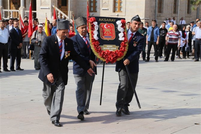 Aksaray’da 19 Eylül Gaziler Günü anma programı düzenlendi