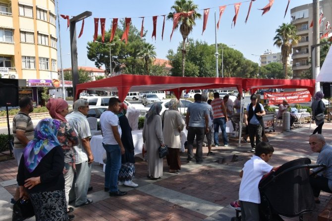 Nazilli Belediyesi, Adnan Menderes için lokma hayrı yaptı