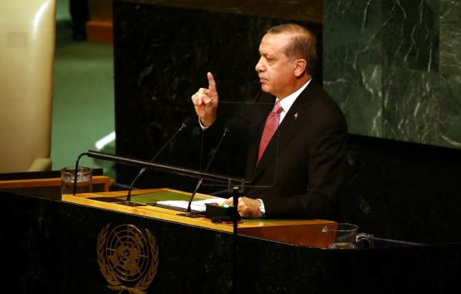 Cumhurbaşkanı Erdoğan BM Genel Kuruluna hitap etti