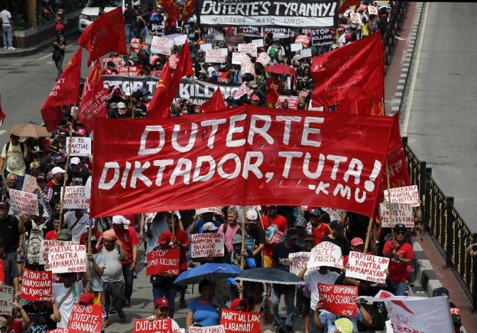 Filipinler’de ilk Ulusal Protesto Günü gerçekleşti