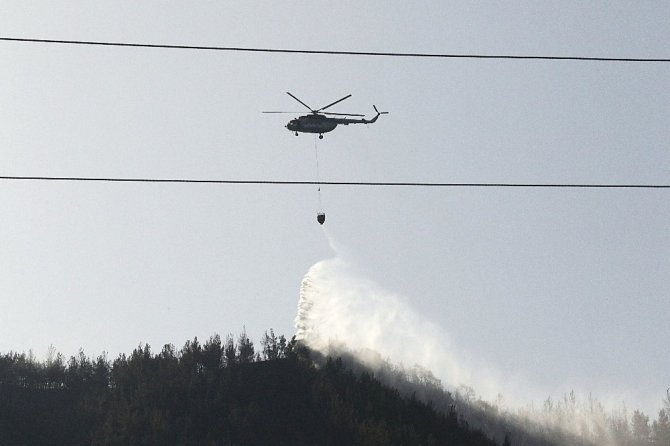 Karabük’teki orman yangını 8 saat sonra kontrol altına alındı