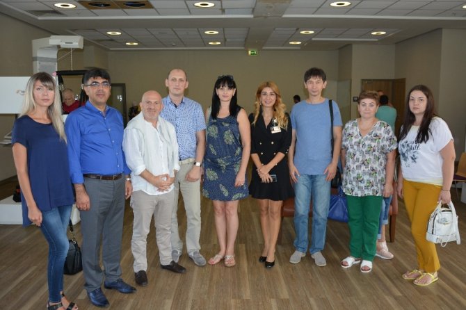 Ruslar, Bursa’nın termal fizik tedavi ve rehabilitasyon merkezine hayran kaldı