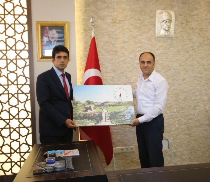 Konya Emniyet Müdürü Yaman, Beyşehir Belediyesini ziyaret etti