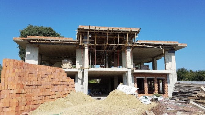 Sepetçi’de konak yükseliyor