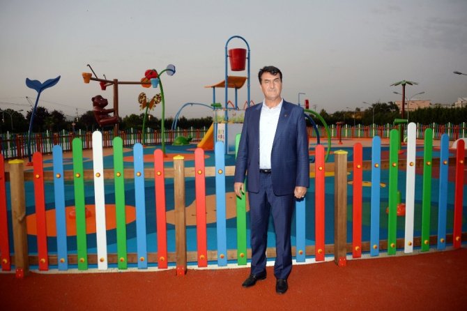 Osmangazi’den çocuklara su oyunları parkı