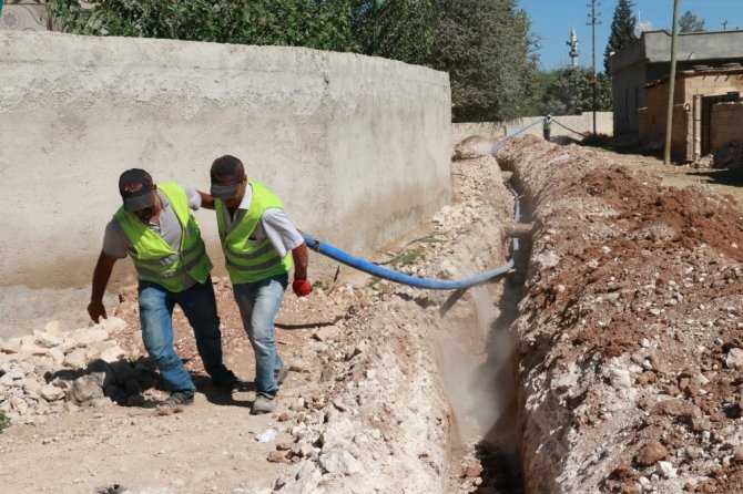 Şanlıurfa’da kırsal mahalleler içme suyuna kavuşuyor