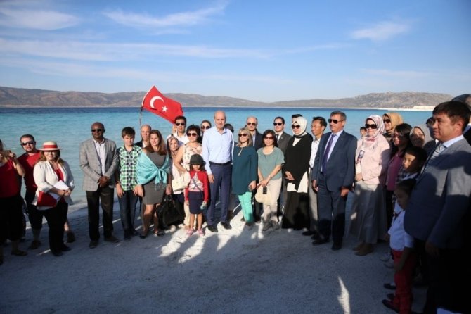 "Türkiye’nin Maldivler’i" Salda Gölü’ne ilgi artacak