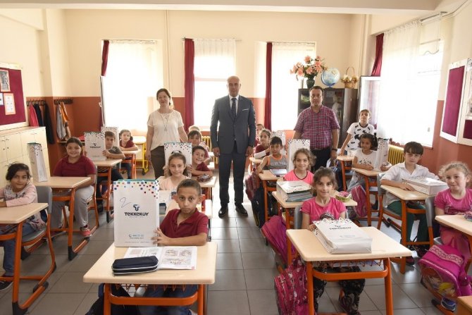 Tekkeköy Belediyesi’nden eğitime destek