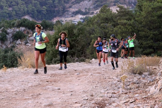 Likya Yolu Ultra Maratonu Fethiye’den başladı