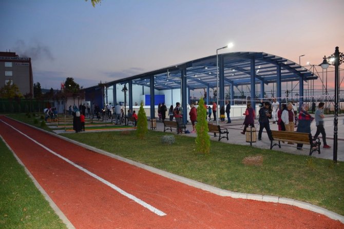 Kdz. Ereğli Belediyesi Spor Parkına yoğun ilgi