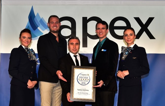 Türk Hava Yolları’na beş yıldızlı havayolu ödülü