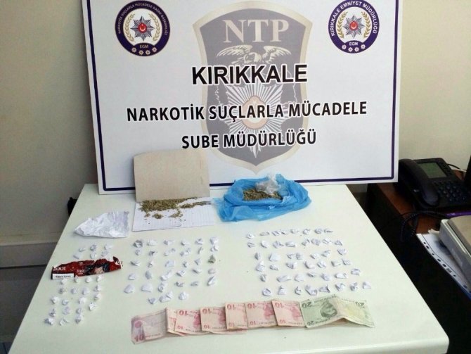 Kırıkkale’de uyuşturucu operasyonuna 3 tutuklama