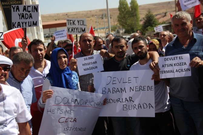 Kozza Termal ve Kozza Blue Beach hissedarı vatandaşlar kayyum atanmasını istedi