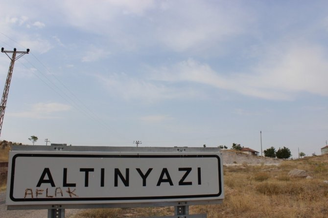 Altınyazı köylüleri eski isimlerini geri istiyor