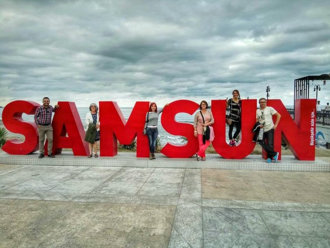 Avrupalı öğrenciler Samsun’da