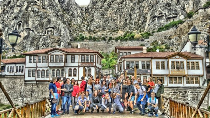 Avrupalı öğrenciler Samsun’da