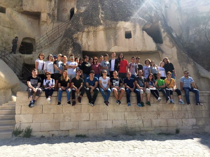 Avrupalı öğrenciler Samsun’da