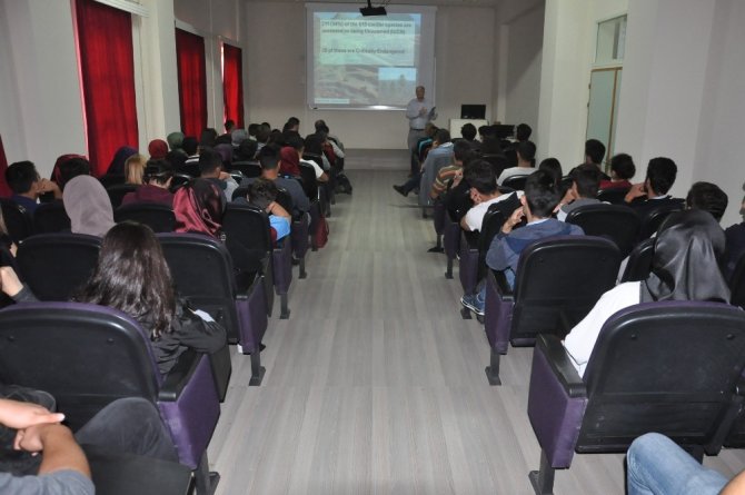 Tehdit altında ki ağaçlara dikkat çekildi