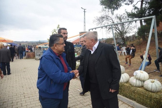 Başkan Yağcı Kestane Kabağı Festivali’ne katıldı