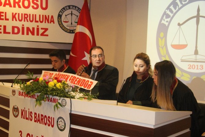 Kilis Barosu Genel Kurulu yapıldı