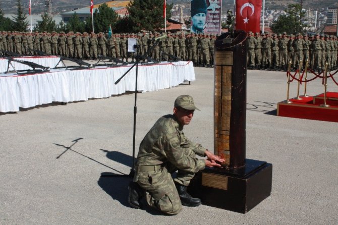 Tokat’ta erler yemin etti