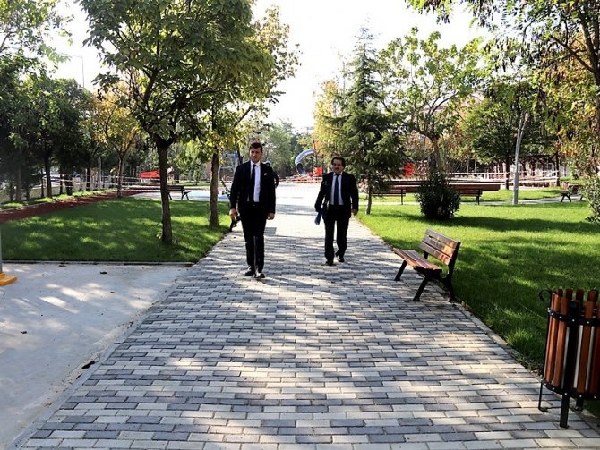 Muhsin Yazıcıoğlu Parkı yenilendi