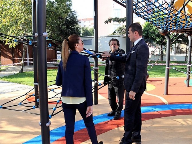 Muhsin Yazıcıoğlu Parkı yenilendi