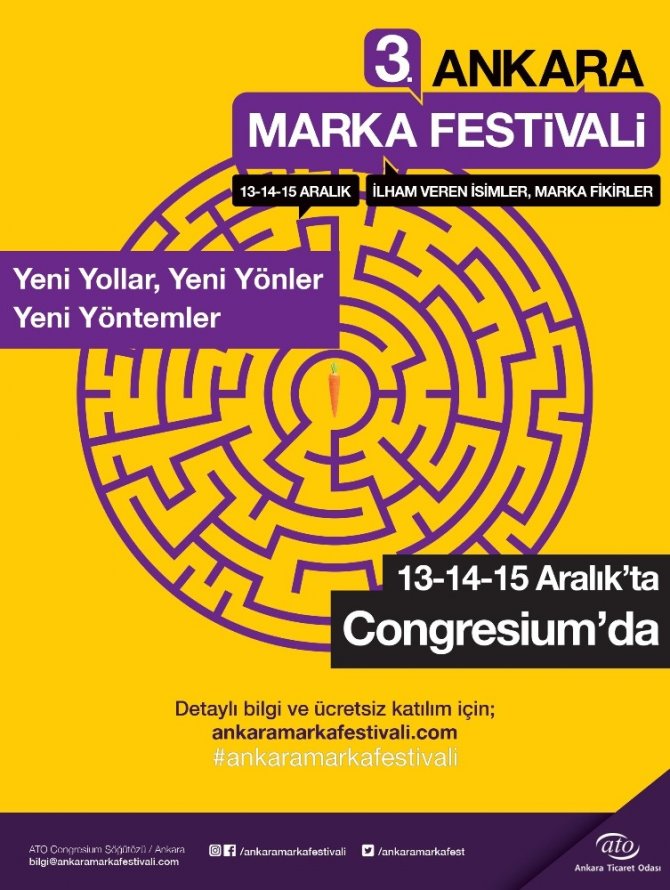 3. Ankara Marka Festivali’nin hazırlıkları başladı