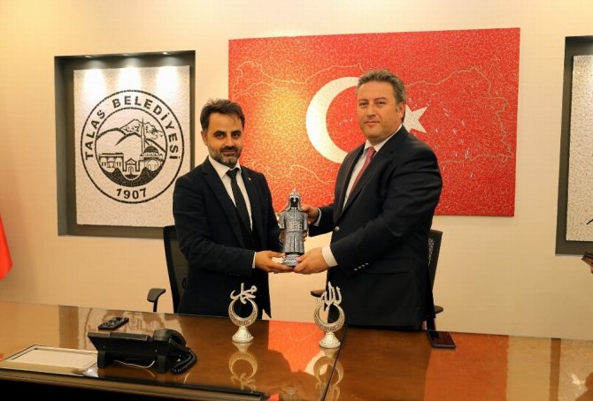 Başkan Palancıoğlu AK Parti Talas Yeni yönetimini ağırladı