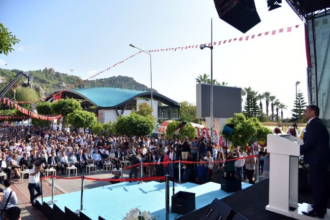 Alanya Teleferik hizmete açıldı