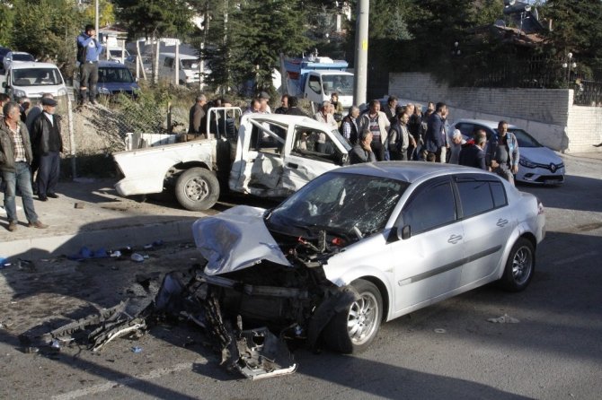 Çankırı’da trafik kazası: 8 yaralı
