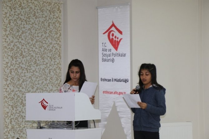 Erzincan’da Dünya Kız Çocukları Günü etkinliği düzenlendi