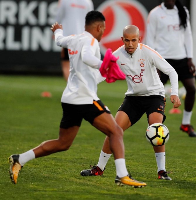 Galatasaray, Atiker Konyaspor maçı hazırlıklarını sürdürdü