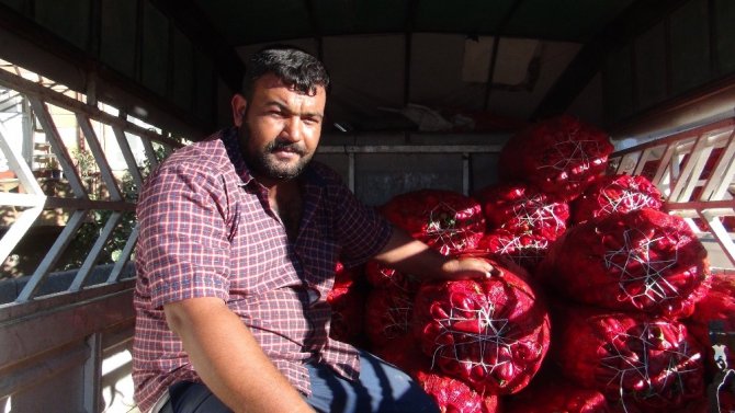 Ev hanımları salçalık biber alma telaşında