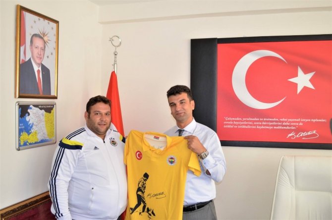 Milaslı Fenerbahçelilerden Milli Eğitim Müdürü Bal’a ziyaret