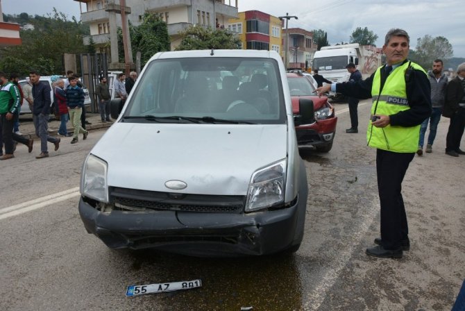 Fatsa’da zincirleme trafik kazası: 6 yaralı