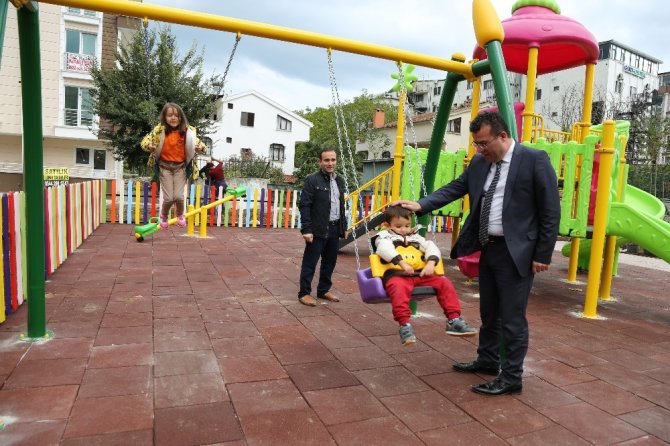Atakum’da 3,5 yılda 55 çocuk parkı yapıldı