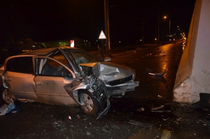 Iğdır’da trafik kazası: 1 yaralı