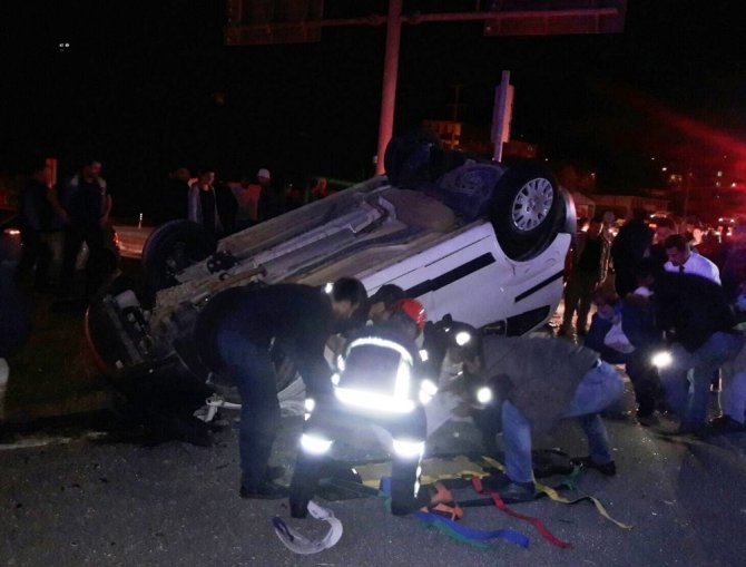 Rize’de trafik kazası: 6 yaralı