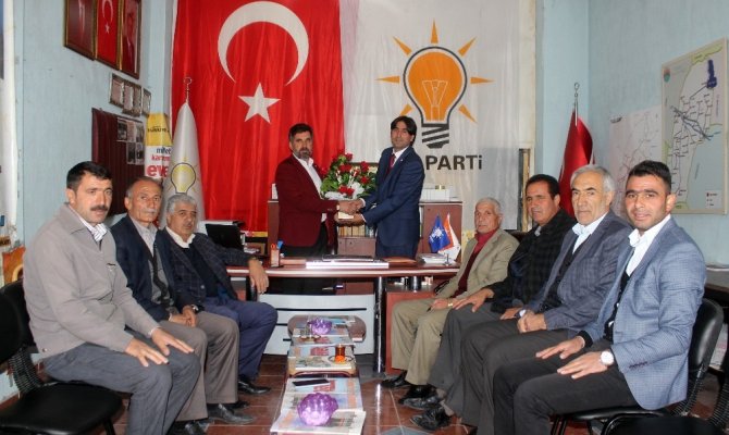 AK Parti Taşlıçay İlçe teşkilatında devir teslim