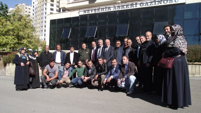 Şehit ailelerinden Nevşehir gezisi